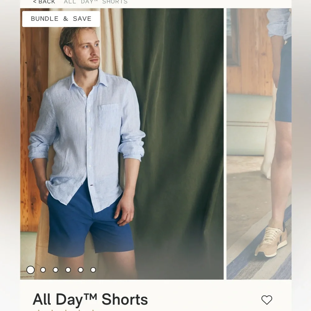 Faherty shorts euc